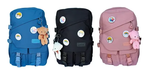 Mochila Urbana Bolso Escolar Ni a Juvenil Moda Coreana