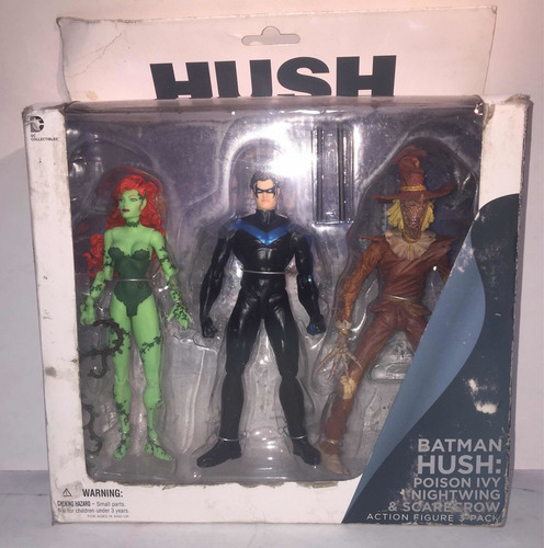 Set Hush Nightwing Scarecrow Snd Ivy Poison Dc