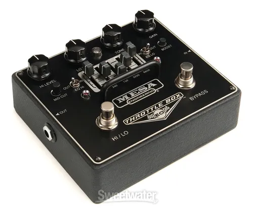 Pedal de efeito preto Mesa Boogie Throttle Box EQ | MercadoLivre