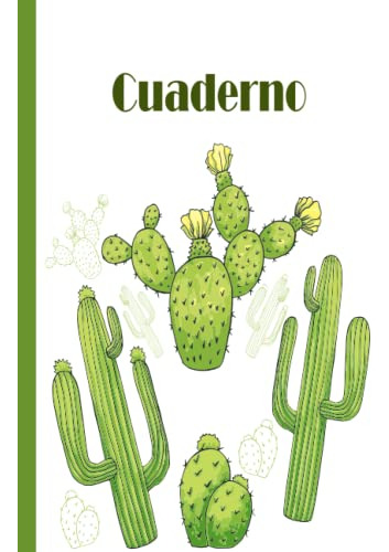 Cuaderno De Cactus: Cuaderno De Cactus Cuaderno De Papel Ray