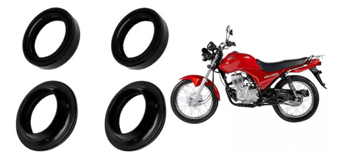 Retenes Cubrepolvos Para Honda Cgl 125 Tool Calidad Original