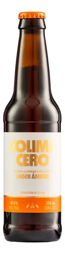 comprar Cerveza Colima Cero Lager Ámbar 355 Ml