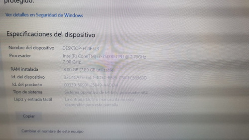 Laptop Lenovo Thinkpad L560 Core I7 7th Gen (Usado)