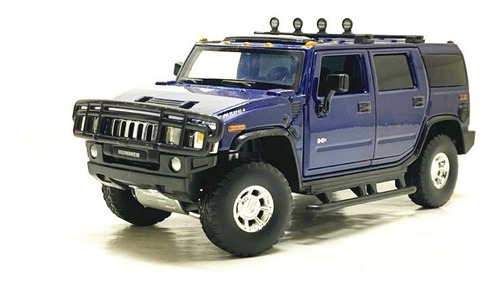 1:32 Hummer H2 Aleación Modelo De Coche Juguete Colección Re