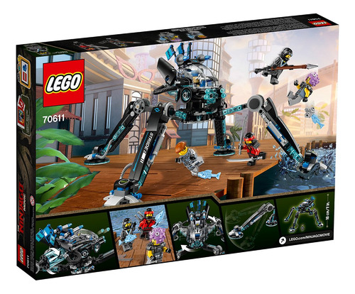 Kit De Construcción Lego Ninjago Movie Water Strider 70611