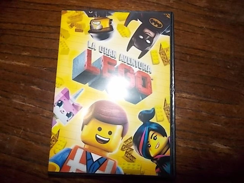 Dvd Original La Gran Aventura Lego - Impecable!