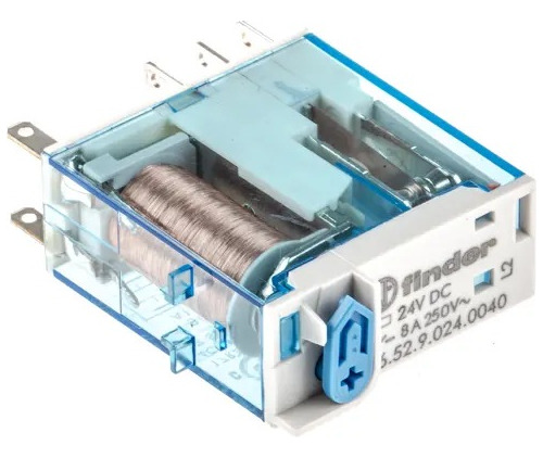 Relé Finder 8a 24vcc 2 Inversor Cod.46.52.9.024.0040