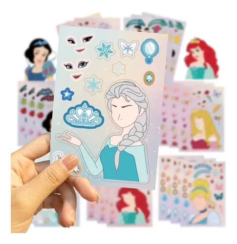 Princesas Set De Stikers, Es Hora De Jugar!!!