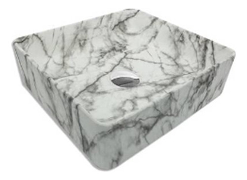 Lavabo Bowl Marmol Grey Cloe 37x37cm