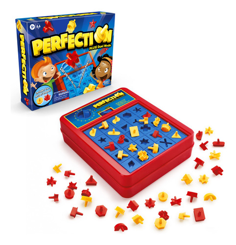 Juego De Mesa Hasbro Gaming Perfection Plus Para 2 Jugadores