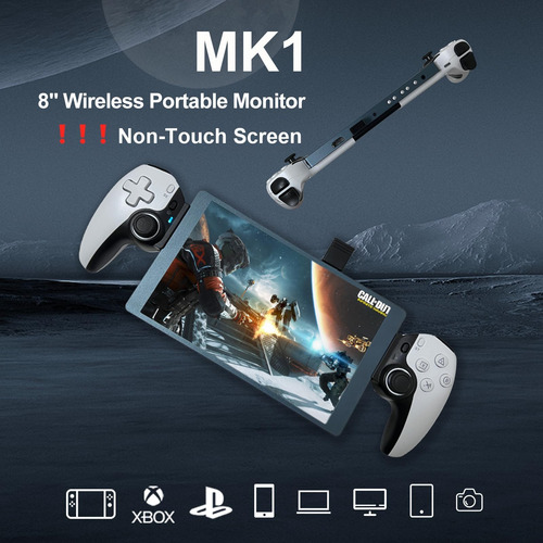 Monitor Portátil Inalámbrico De 8 Pulgadas De 8 Pulgadas Par