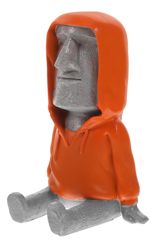 Figuras De Moai Decoradas Con Moai De La Isla De Pascua