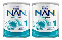 Comprar Leche Maternizada En Polvo Nan Optipro 1 X 800gr Pack X2