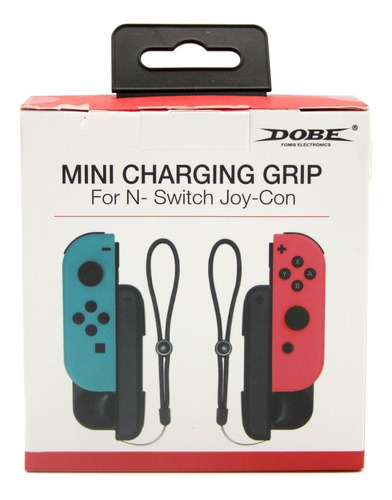 Imagen 1 de 6 de Base De Carga Mini Charging Grip Para Switch Joy-con Dobe