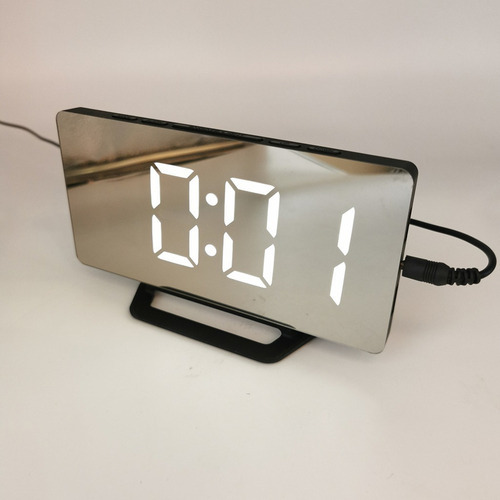Reloj Digital Eléctrico Con Pantalla Grande Reloj Blanco