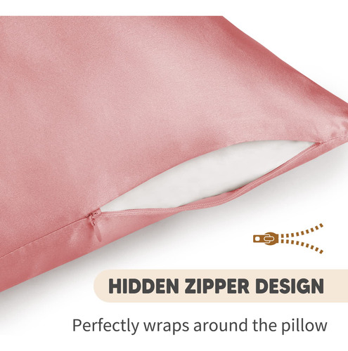 Funda De Almohada Para Niños Pequeños Olesilk 100% Seda More