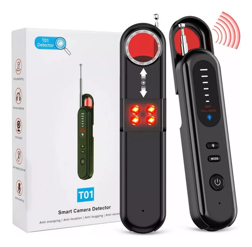 Detector De Cámara Mini Espía Micrófono Y Rastreador Gps