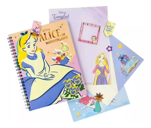 Set Alicia Crea Tu Propio Diario Libreta Y Accesorios