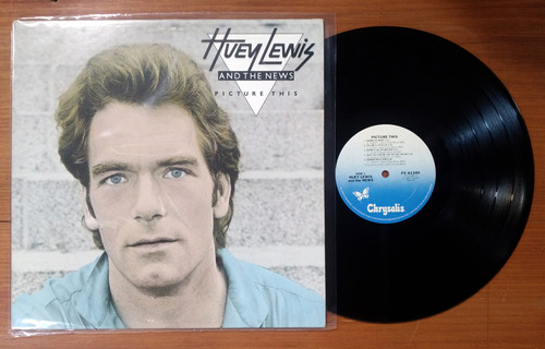 Huey Lewis And The News Picture This Disco Lp Vinilo Usa