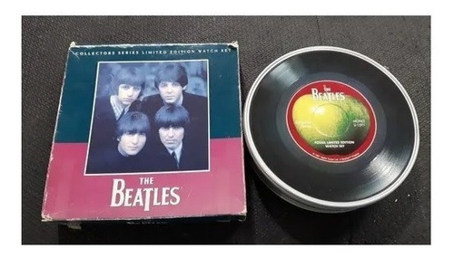 Beatles - Kit Colecionador Fossil - Relógio + Chaveiro