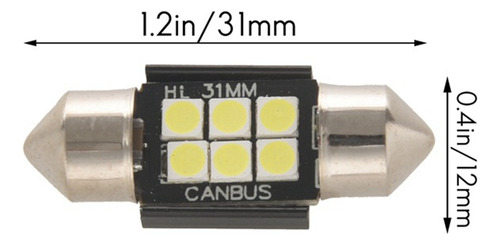 Bombillas Led De 400 Lúmenes Para Luces Interiores De Coches