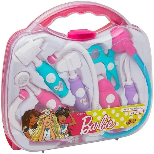 Kit Medica Maleta Barbie Fun F001-9