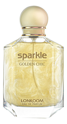 Perfume Lonkoom Sparkle Golden Chic Eau De Parfum Feminino - 100ml