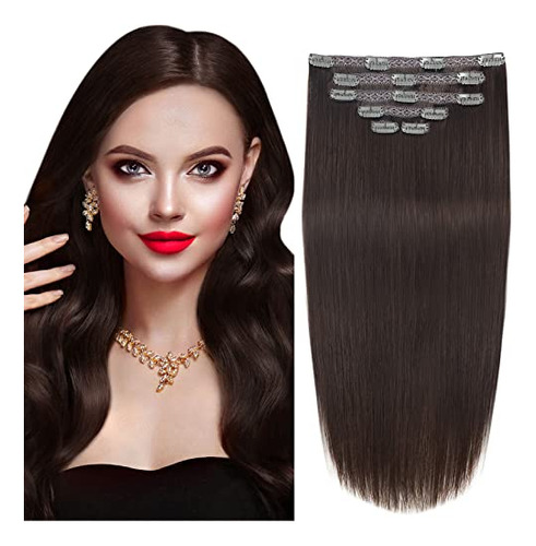 14 Remy Clip De Pelo Humano En Extensiones Para 9r3wm