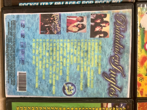 10 Dvd De Videos Musicales En Ingles Chatarrita 60 70 80 90 (Usado)
