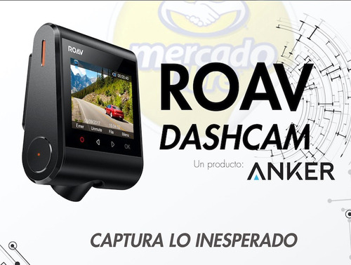 Roav Dashcam Camara Carro Grabadora Inteligente Fullhd Anker