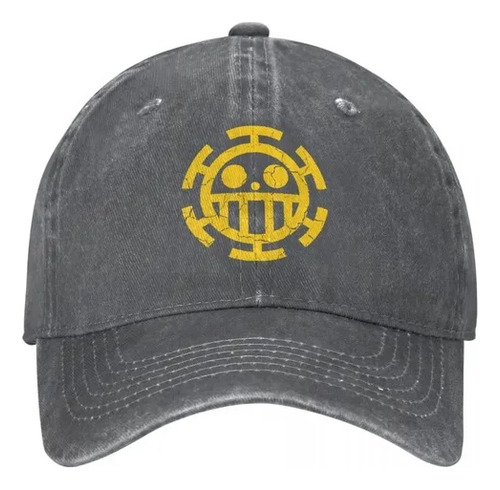 Gorra De Béisbol De Mezclilla Con Estampado De Calaveras