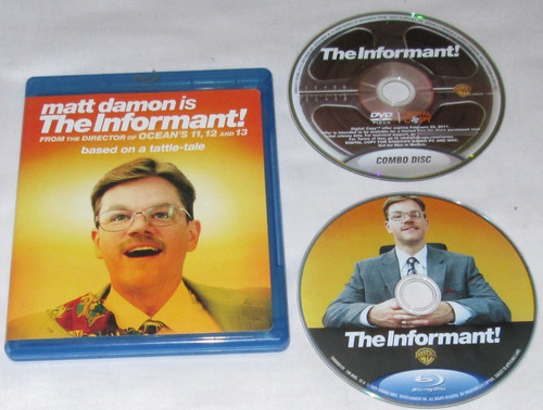 The Informant. Pelicula En Blu-ray. Matt Damon