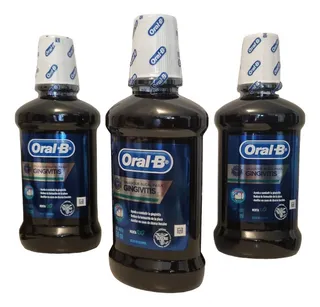 3 Enguague Gingivitis 350ml Oral B (clorhexidina 12%)