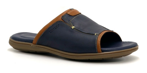 Sandalia Conters De Hombre  Kn22-2066 Azul.