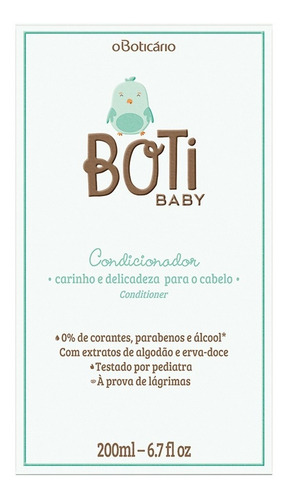 Boti Baby Condicionador 200ml