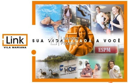 Imagem 2 de 15 de Link.in Vila Mariana Studios Plus Size 28,37 M² Sem Vaga - Studio A Venda No Bairro Chácara Inglesa - São Paulo, Sp - Link-in-v-m-st-2837-sv