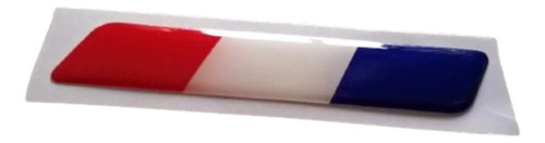 Calcos, Stickers Resinados Bandera Francia - Domes