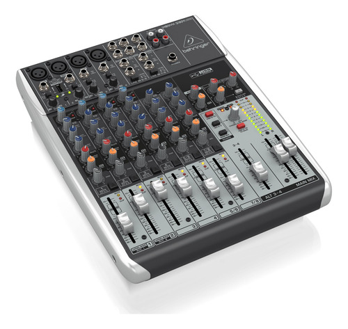 Mesa De Som Behringer Xenyx Q1204 Usb Mixer 8 Canais