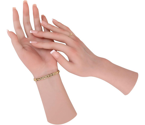 Mano Femenina De Silicona Para Mostrar Joyas Y Accesorios Ma