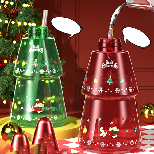 De Navidad, Vaso De Agua Y Cordón, Vaso De Agua Navideño