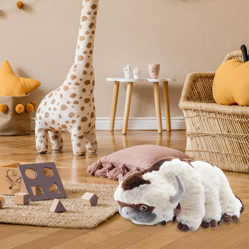 Muñeca De Peluche Kawaii Anime Appa Raw Cow Pillow, 45 Cm
