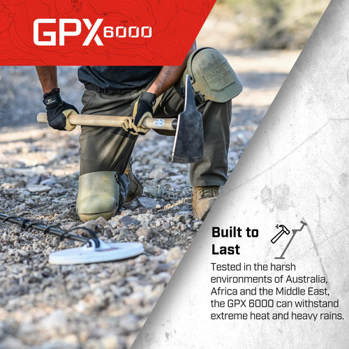 Minelab Gpx 6000 Detector De Oro 17 Pulgadas Mmg