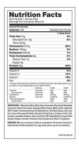 Imagen 2 de 6 de Proteina Mutant Whey 5 Libras Varios Sabores