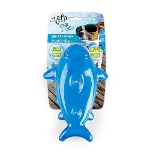 Brinquedo Flutuante Tubarão Mordedor  P/ Cães P/ Piscina Afp