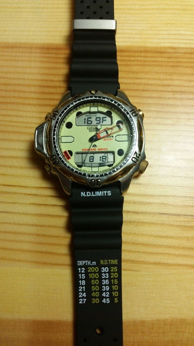 Citizen Aqualand 2 (reloj De Buceo). Modelo C506 Como Nuevo.