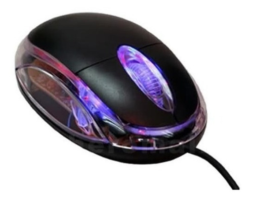 Imagen 3 de 6 de Mouse Dell Óptico Usb Con Luz Led Alambrico Nuevo