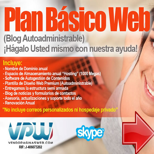 Imagen 5 de 10 de Autoadministrable Páginas Web Básicas Diseño Chat Soporte