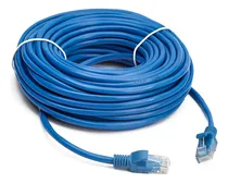 Comprar Cabo De Rede Internet 30m 30 Metros Cat6 Azul Crimpado Giga Lan Ethernet Boyu Cell
