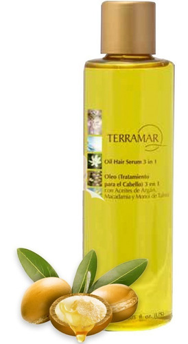 3 Tres Óleo Tratamiento Capilar 3 En 1 Terramar 120 Ml