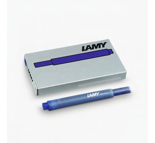 Cartuchos Para Pluma Fuente Lamy Azul